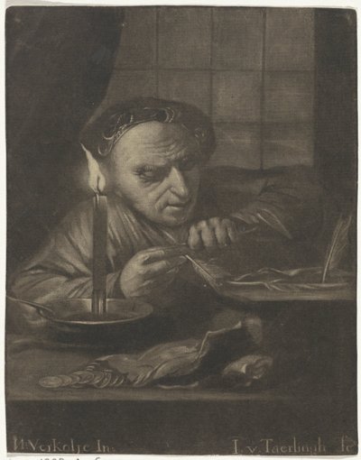Tailleur de plumes - J. van Taerlingh