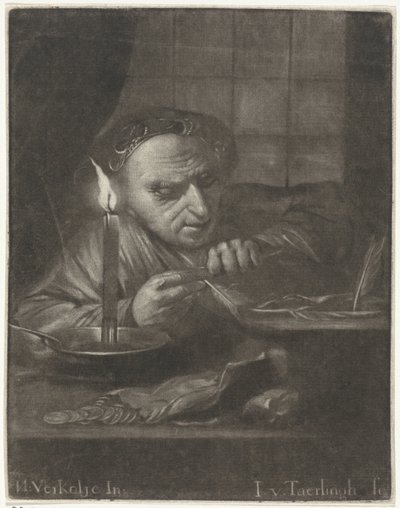 Tailleur de plumes - J. van Taerlingh