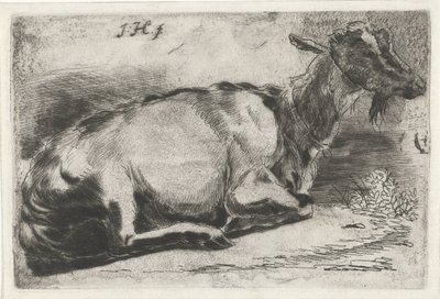 Chèvre couchée - Jabes Heenck