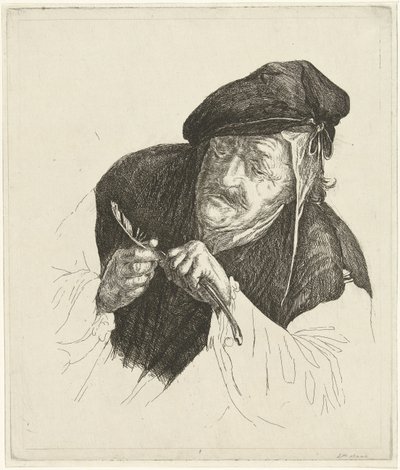 Homme divertissant son stylo - Jabes Heenck