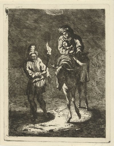 Fuite en Égypte - Jabes Heenck