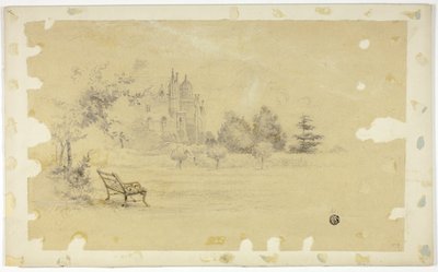 Lande de Sainte-Anne avec bâtiment - Jabez Bligh
