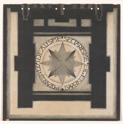 Dos de la couverture Wendingen 1920 - Jac Jongert