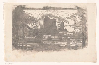 Usine sur la Zaan - Jac Jongert