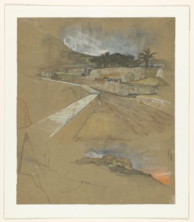 Deux croquis de voyage d