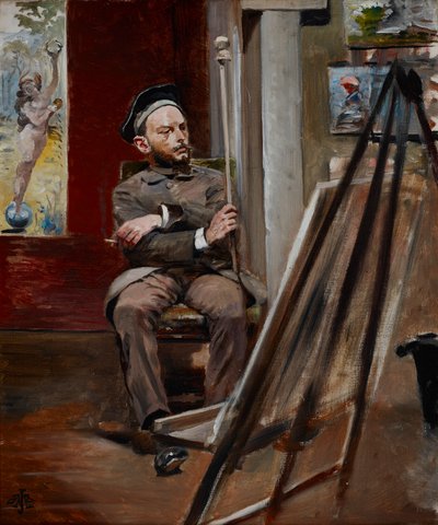 Portrait de Stanisław Tondos, c.1902 - Jacek Malczewski