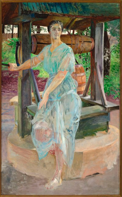 La force de la source (Le puits empoisonné) - Jacek Malczewski