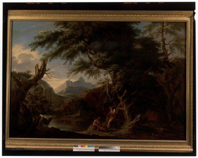 Une paire de paysages - Jacob Philippe Hackert