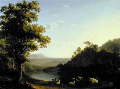 Paysage romain - Jacob Philippe Hackert