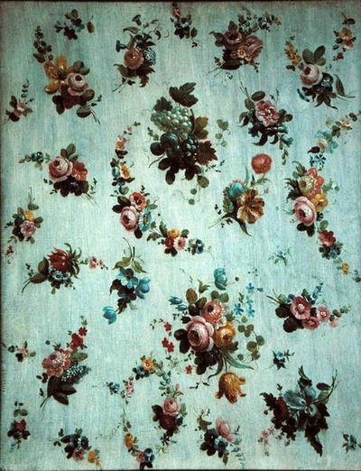 Décoration de fleurs et de raisins - Jacob Ber