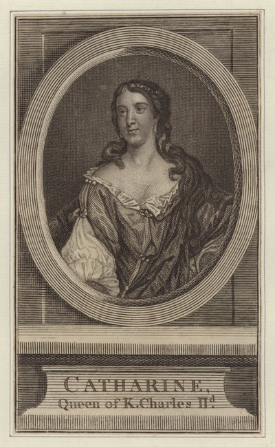 Catherine, reine du roi Charles II - Jacob (after) Huysmans