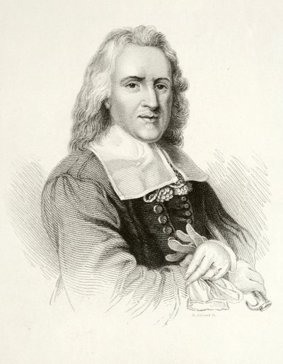 Isaak Walton, auteur anglais - Jacob (after) Huysmans