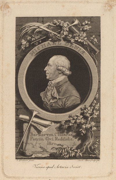 Johann-Michael Denis, 1781 - Jacob Adam