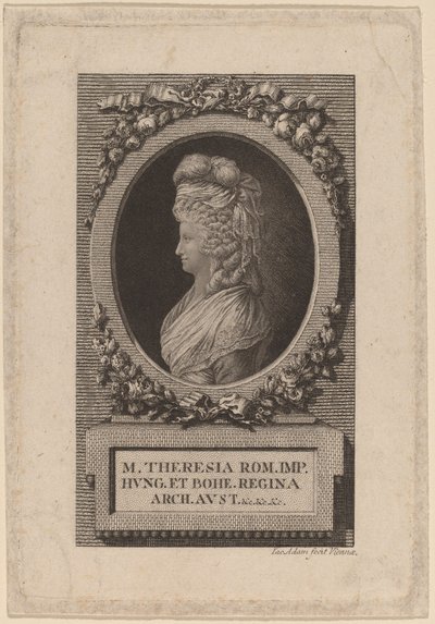 Marie-Thérèse, Impératrice du Saint-Empire romain - Jacob Adam