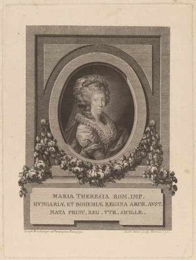 Marie-Thérèse, Impératrice du Saint-Empire, 1792 - Jacob Adam