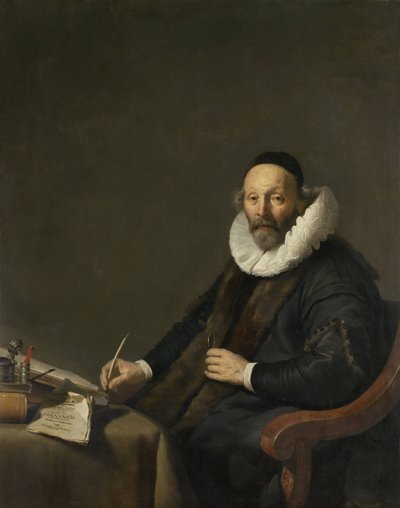Johannes Wtenbogaert (1557-1644). Ministre remontrant à La Haye - Jacob Adriaensz. Backer