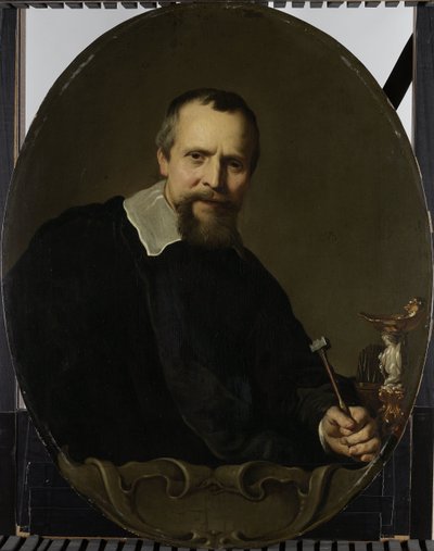 Portrait de Johannes Lutma - Jacob Adriaensz. Backer