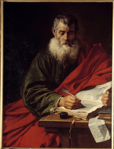 Saint Paul écrivant - Jacob Adriensz Backer