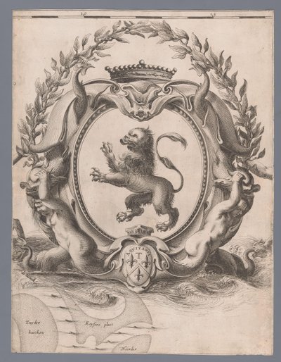 Carte du Comté de Hollande et Utrecht (planche 2) - Jacob Aertsz. Colom (I)