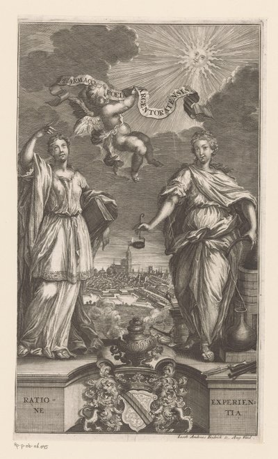 Allégorie de la médecine à Strasbourg - Jacob Andreas Fridrich (I)
