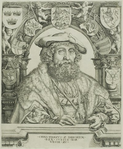 Le roi Christian II de Danemark - Jacob Binck