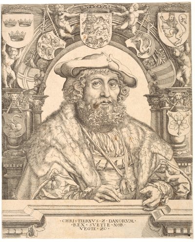 Le roi Christian II de Danemark - Jacob Binck