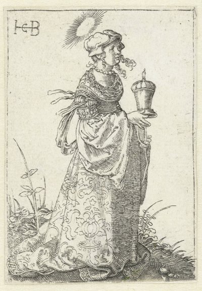 Marie Madeleine avec un pot de baume - Jacob Binck