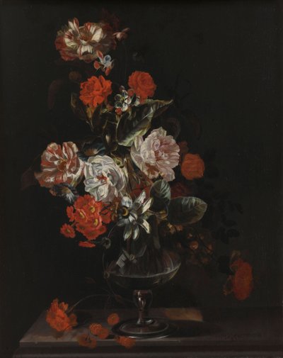 Nature morte aux fleurs - Jacob Campo Weyerman