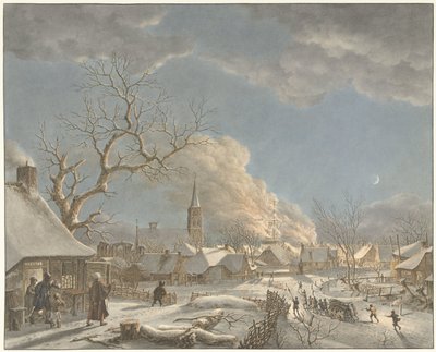 Hiver, nuit et feu (Les quatre saisons, moments de la journée et éléments) - Jacob  Cats
