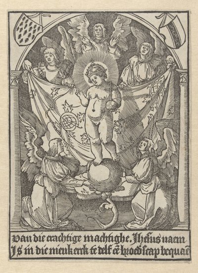Image de prière pour la confrérie de Jésus - Jacob Cornelisz van Oostsanen