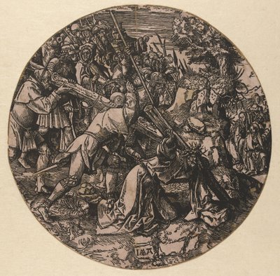 Portement de croix - Jacob Cornelisz van Oostsanen