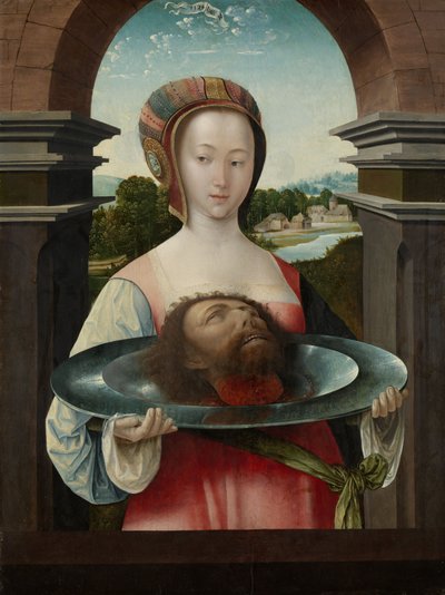 Salomé avec la tête de Jean-Baptiste, 1524 - Jacob Cornelisz van Oostsanen