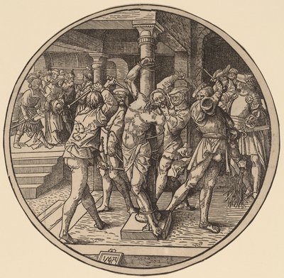 La Flagellation du Christ et le Christ devant Pilate - Jacob Cornelisz van Oostsanen