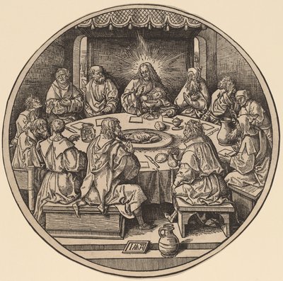 La Cène - Jacob Cornelisz van Oostsanen after Albrecht Dürer