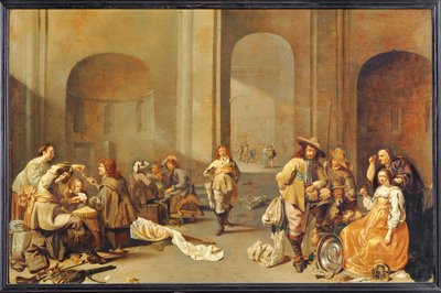 Le depot du butin, interieure d