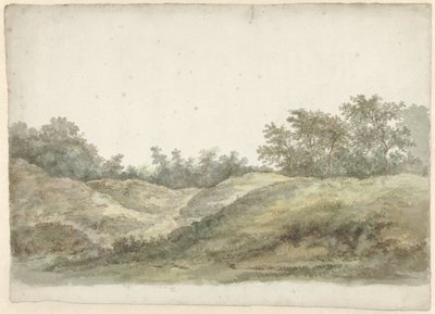 Paysage de dunes - Jacob Ernst Marcus