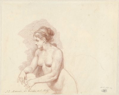 Nu féminin - Jacob Ernst Marcus