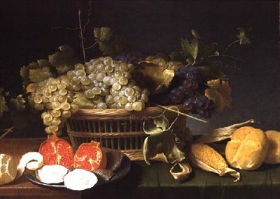 Nature morte de fruits - Jacob  Foppens van Es