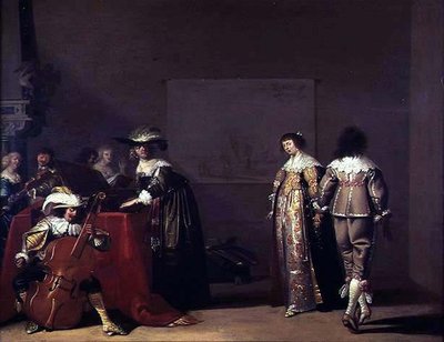 Une fête musicale - Jacob Fransz van der Merck