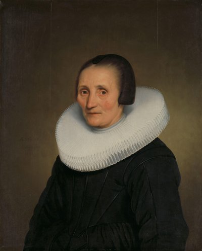 Portrait de Margaretha de Geer (1585-1672) - Jacob Gerritsz Cuyp