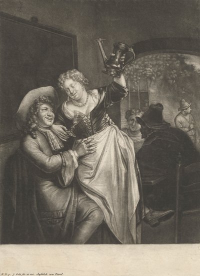 Scène de beuverie - Jacob Gole