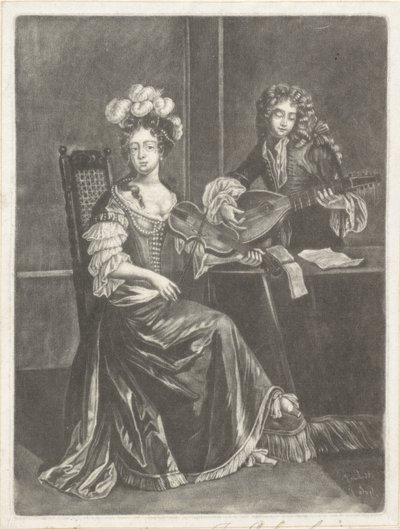 Couple jouant de la musique - Jacob Gole