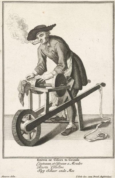 Le rémouleur (Les cris de la ville de Londres) - Jacob Gole