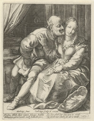 Amour inégal - Jacob Goltzius (II)