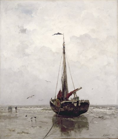 Le bateau de pêche - Jacob Henricus or Hendricus Maris
