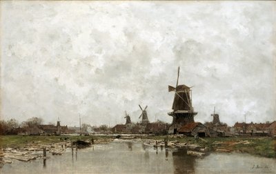 Les Cinq Moulins, 1878 - Jacob Henricus or Hendricus Maris