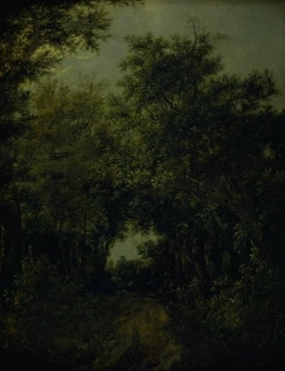 Route dans une forêt de chênes - Jacob van Ruisdael
