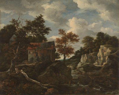 Paysage rocheux - Jacob van Ruisdael