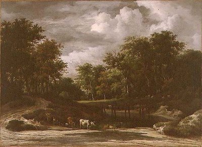 Paysage boisé - Jacob van Ruisdael