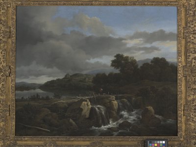 Paysage Avec Cascade - Jacob van Ruisdael